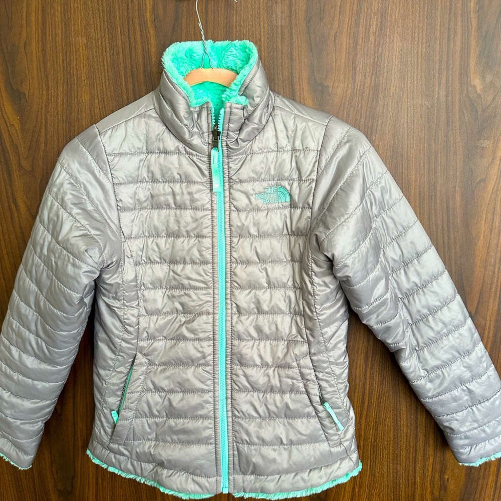 The North Face reversible puffer jacket